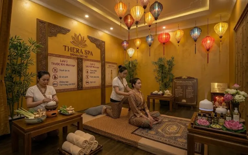Lợi ích của massage thái dành cho nữ