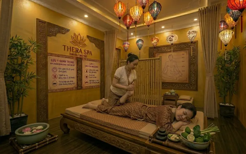 massage thái tại thera spa Đà Nẵng
