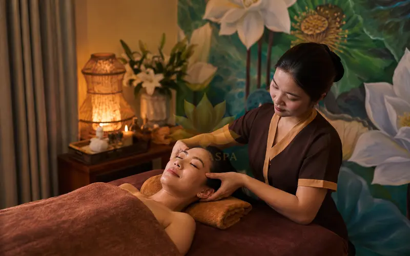 Hướng dẫn cách massage thư giãn cho phụ nữ vùng đầu và cổ