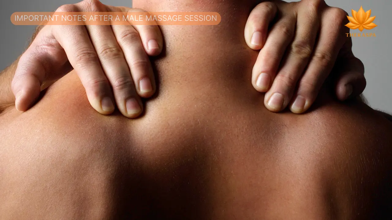Important Notes After a Male Massage Session