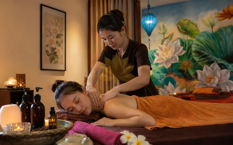 Kỹ thuật massage thư giãn cho phụ nữ giúp giảm đau mỏi vai gáy