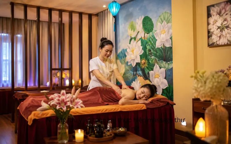Trải nghiệm dịch vụ massage thư giãn cho phụ nữ chuyên nghiệp tại Thera Spa