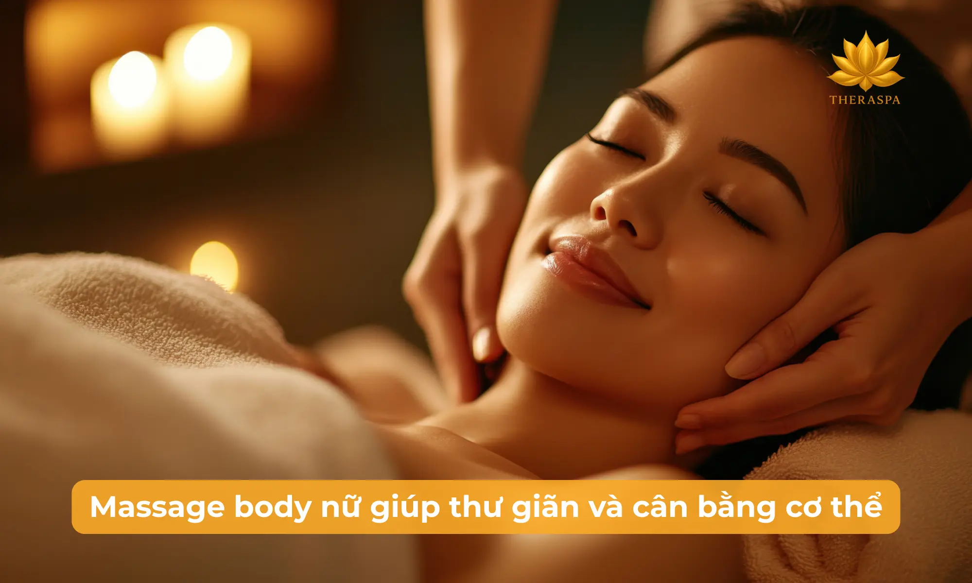 Massage body giúp thư giãn và cân bằng cơ thể