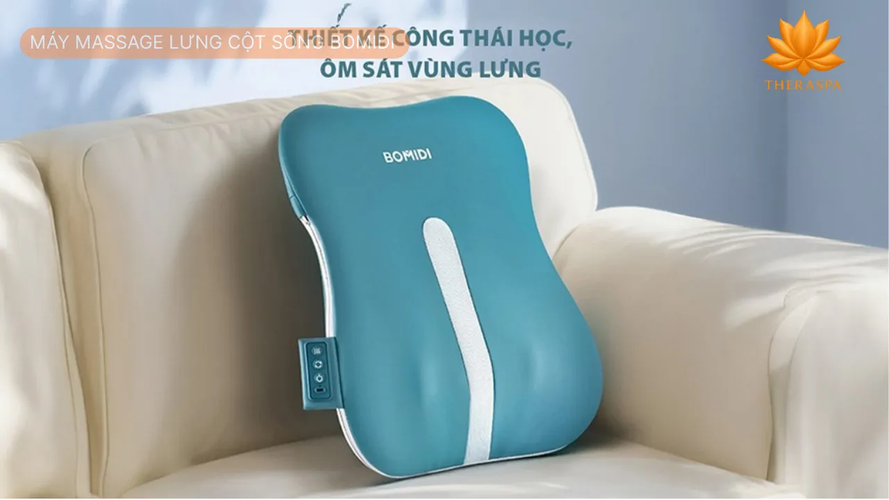 máy massage lưng cột sống Bomidi