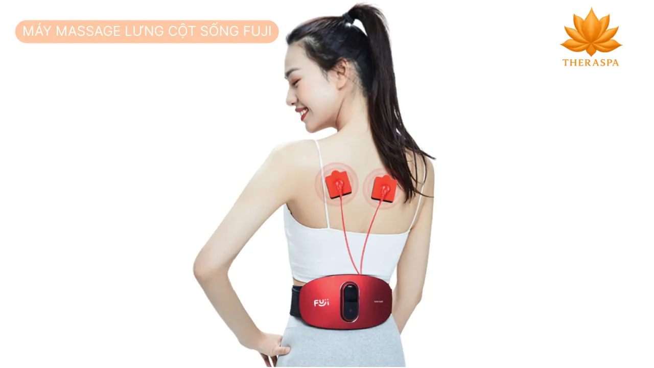 máy massage lưng cột sống Fuji