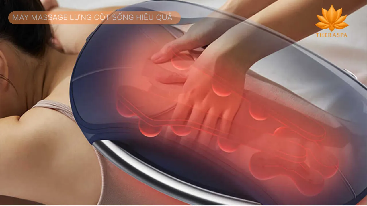 máy massage lưng cột sống hiệu quả