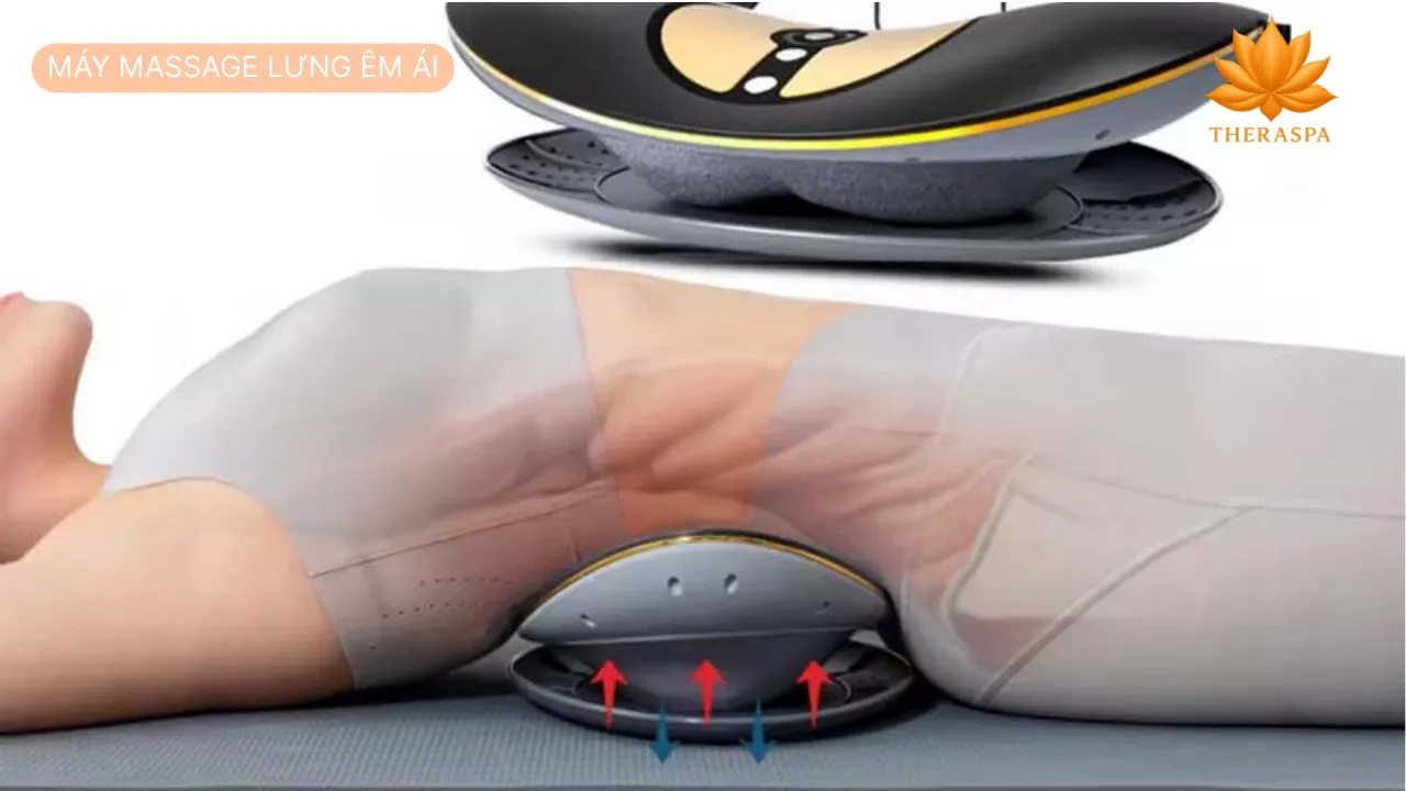 máy massage lưng êm ái