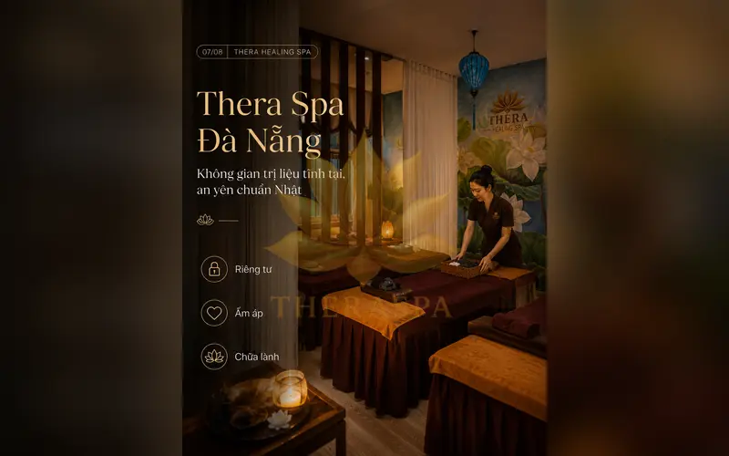Không gian Thera Spa Đà Nẵng