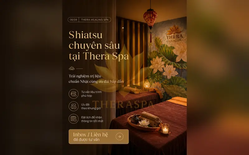 Ưu đãi Shiatsu chuyên sâu