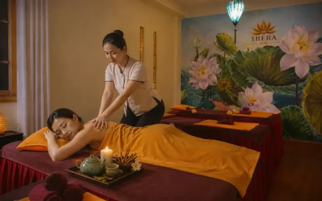 Thai spa massage therapy in Da Nang